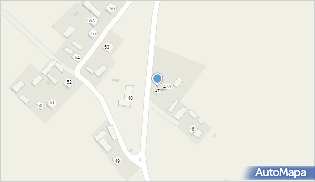 Zbędowice, Zbędowice, 47, mapa Zbędowice