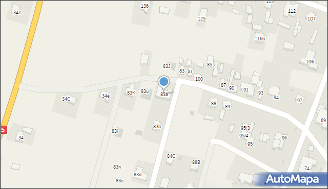 Zbiersk-Cukrownia, Zbiersk-Cukrownia, 83a, mapa Zbiersk-Cukrownia