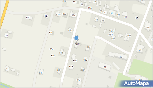 Zbiersk-Cukrownia, Zbiersk-Cukrownia, 84C, mapa Zbiersk-Cukrownia