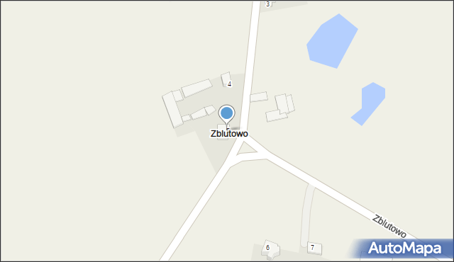 Zblutowo, Zblutowo, 5, mapa Zblutowo