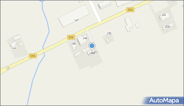 Zbójno, Zbójno, 149a, mapa Zbójno