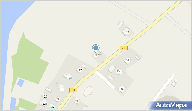 Zbójno, Zbójno, 16, mapa Zbójno