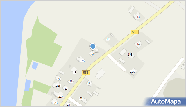 Zbójno, Zbójno, 17, mapa Zbójno