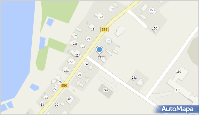 Zbójno, Zbójno, 23, mapa Zbójno