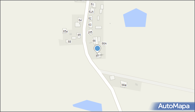 Zbójno, Zbójno, 67, mapa Zbójno