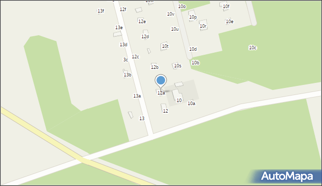 Zborów, Zborów, 12a, mapa Zborów