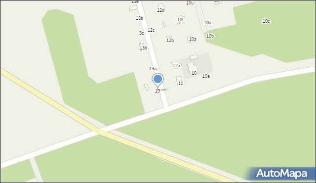 Zborów, Zborów, 13, mapa Zborów