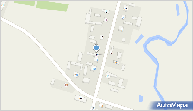 Zborów, Zborów, 7, mapa Zborów