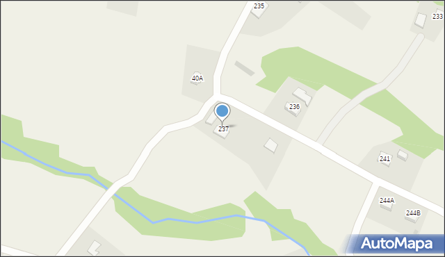 Zborowice, Zborowice, 237, mapa Zborowice