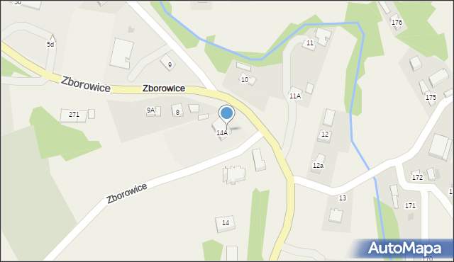 Zborowice, Zborowice, 47, mapa Zborowice