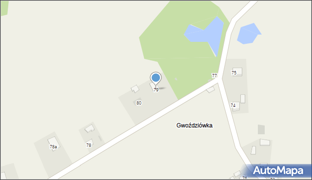 Zbrodzice, Zbrodzice, 79, mapa Zbrodzice