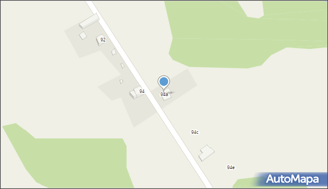 Zbylutów, Zbylutów, 94a, mapa Zbylutów