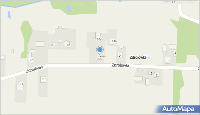 Dobre, Zdrojówki, 16, mapa Dobre