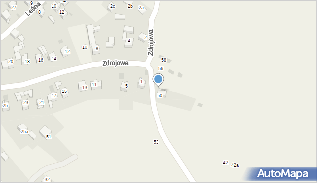 Kluszkowce, Zdrojowa, 50, mapa Kluszkowce