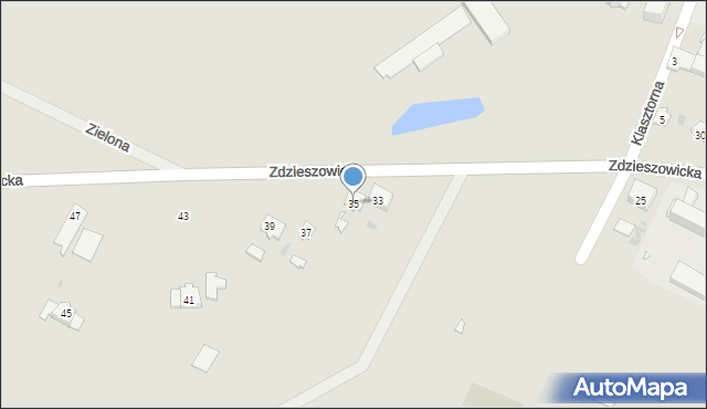 Leśnica, Zdzieszowicka, 35, mapa Leśnica