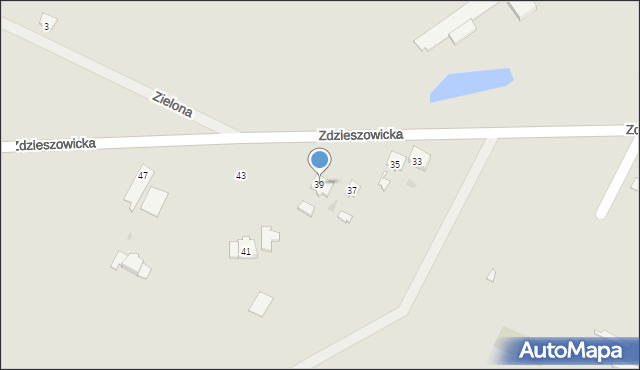 Leśnica, Zdzieszowicka, 39, mapa Leśnica