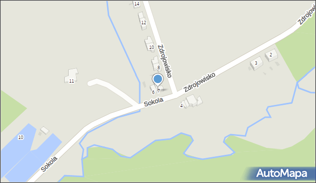 Nowa Ruda, Zdrojowisko, 7, mapa Nowa Ruda