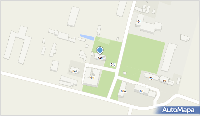Nowe Zduny, Zduńska Dąbrowa, 64D, mapa Nowe Zduny