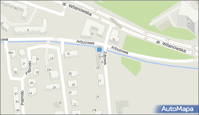 Warszawa, Zdrowa, 31, mapa Warszawy