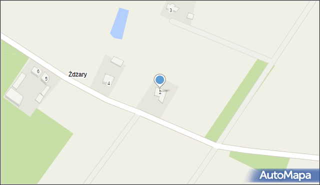 Zapowiednia, Żdżary, 2, mapa Zapowiednia