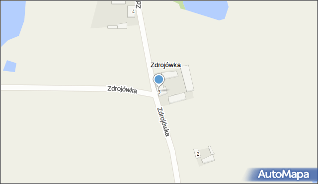 Zdrojówka, Zdrojówka, 3, mapa Zdrojówka