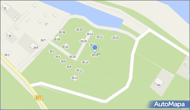 Zdwórz, Zdwórz, 36/16, mapa Zdwórz