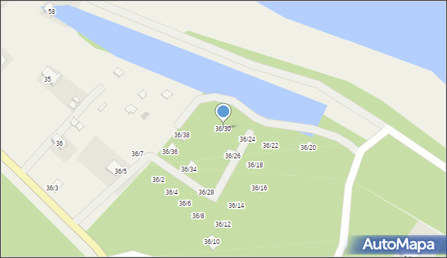 Zdwórz, Zdwórz, 36/30, mapa Zdwórz