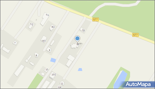 Zdwórz, Zdwórz, 55, mapa Zdwórz