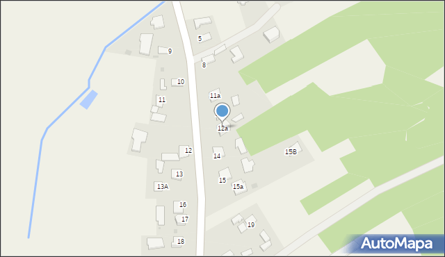 Zdziarzec, Zdziarzec, 12a, mapa Zdziarzec