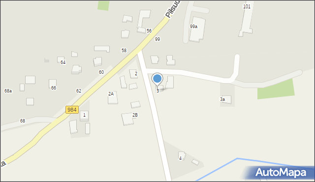 Zdziarzec, Zdziarzec, 3, mapa Zdziarzec