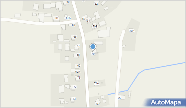 Zdziarzec, Zdziarzec, 70, mapa Zdziarzec