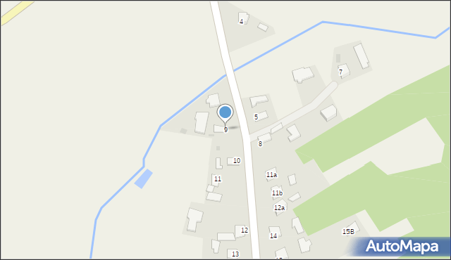 Zdziarzec, Zdziarzec, 9, mapa Zdziarzec