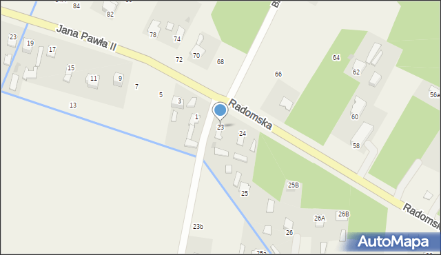 Zdziechów, Zdziechów, 23, mapa Zdziechów