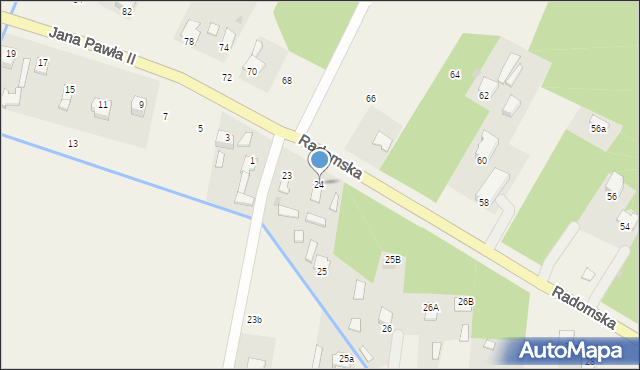 Zdziechów, Zdziechów, 24, mapa Zdziechów