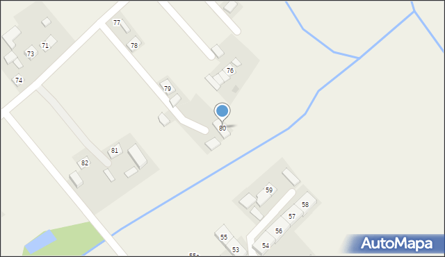 Zdziechowice, Zdziechowice, 80, mapa Zdziechowice