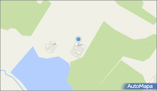 Zdziechowice Drugie, Zdziechowice Drugie, 121, mapa Zdziechowice Drugie