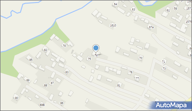 Zdziechowice Drugie, Zdziechowice Drugie, 74, mapa Zdziechowice Drugie