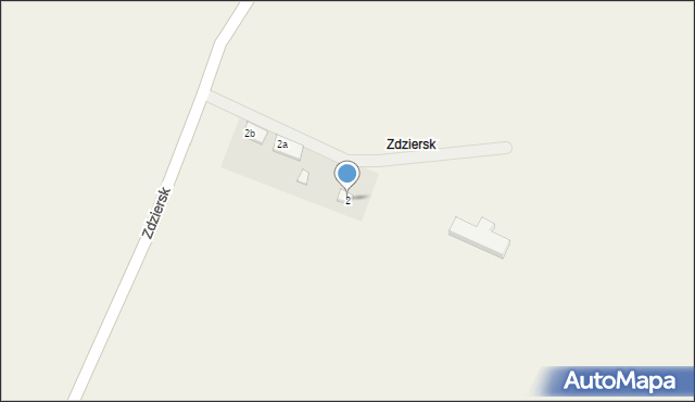 Zdziersk, Zdziersk, 2, mapa Zdziersk