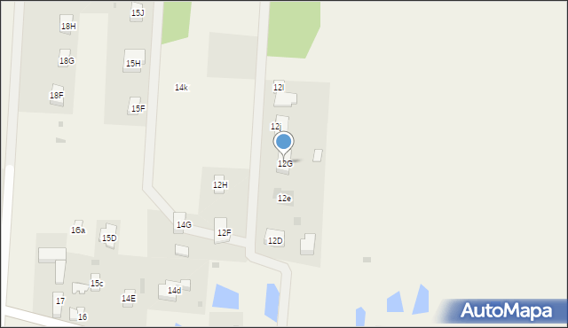 Zdzieszulice Górne, Zdzieszulice Górne, 12G, mapa Zdzieszulice Górne