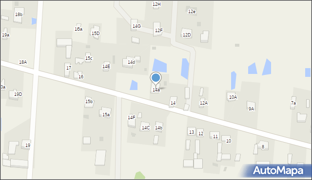 Zdzieszulice Górne, Zdzieszulice Górne, 14a, mapa Zdzieszulice Górne