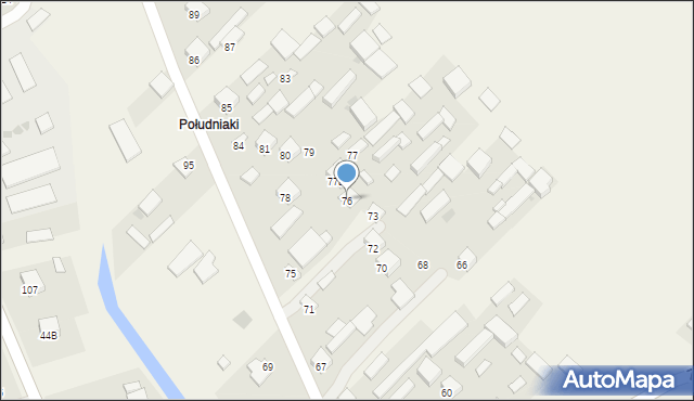 Zdziłowice, Zdziłowice Czwarte, 76, mapa Zdziłowice