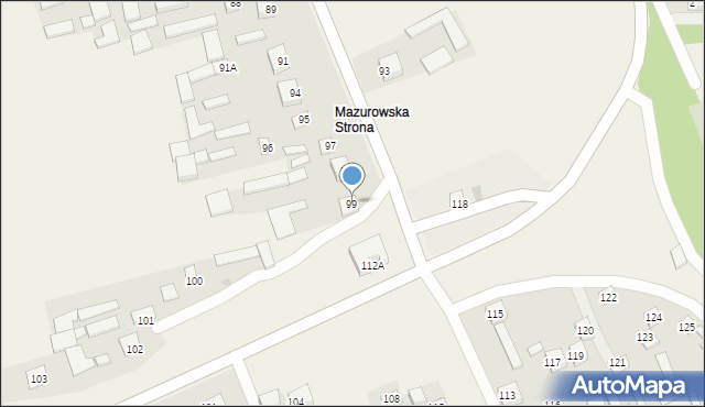 Zdziłowice, Zdziłowice Drugie, 99, mapa Zdziłowice