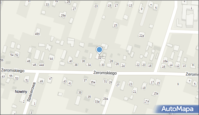 Bilcza, Żeromskiego Stefana, 32, mapa Bilcza