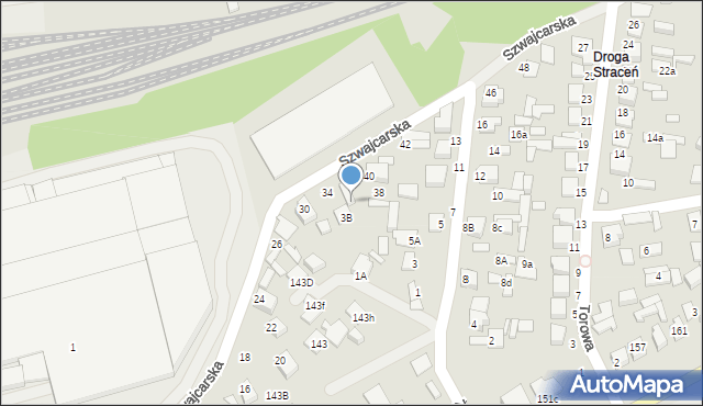 Biłgoraj, Żelezika Henryka, 3a, mapa Biłgoraj