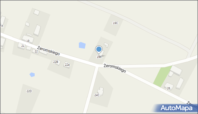 Boleszkowice, Żeromskiego Stefana, 19b, mapa Boleszkowice