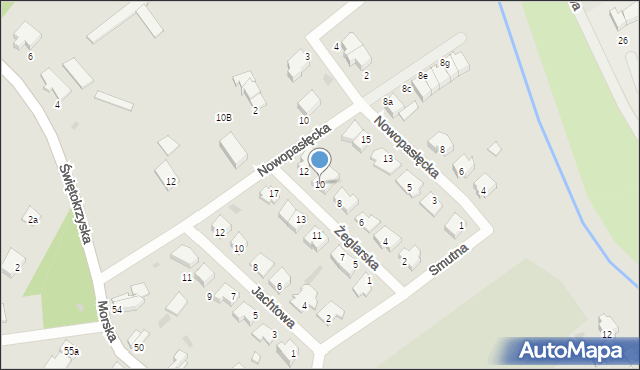 Braniewo, Żeglarska, 10, mapa Braniewo