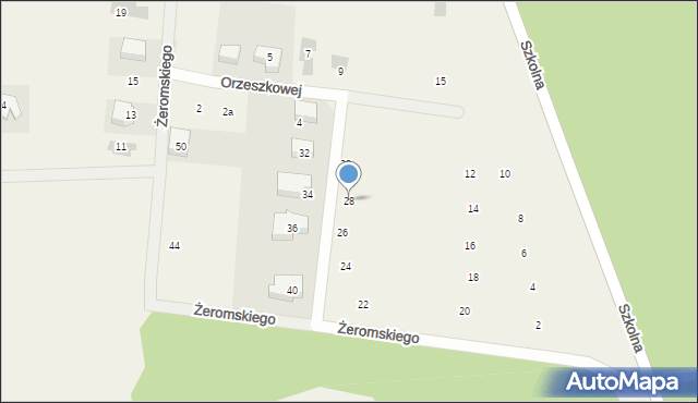 Charzykowy, Żeromskiego Stefana, 28, mapa Charzykowy