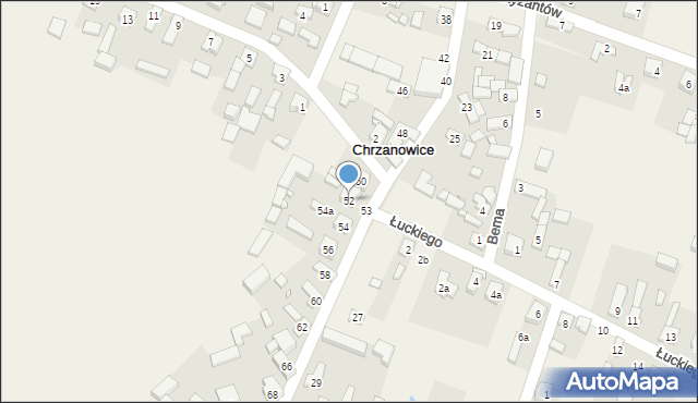 Chrzanowice, Żeromskiego Stefana, 52, mapa Chrzanowice