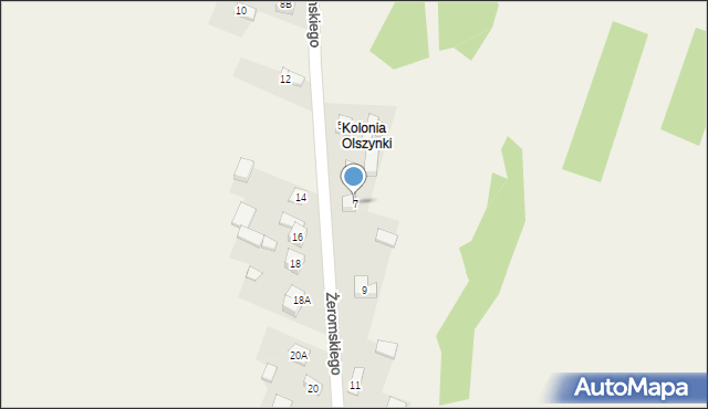 Chrzanowice, Żeromskiego Stefana, 7, mapa Chrzanowice