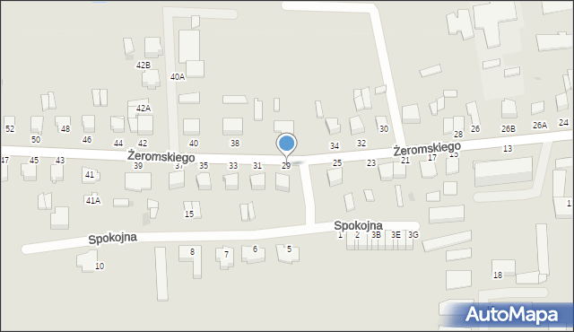 Gołdap, Żeromskiego Stefana, 29, mapa Gołdap